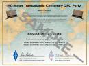 Each participant recorded in the official logs from the activators, W1AW and/or GB2ZE, is eligible for a downloadable commemorative certificate produced by ARRL and RSGB.